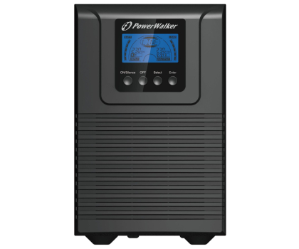 UPS (zasilacz awaryjny) Power Walker ON-LINE (1000VA/900W, 4x IEC, LCD, EPO)